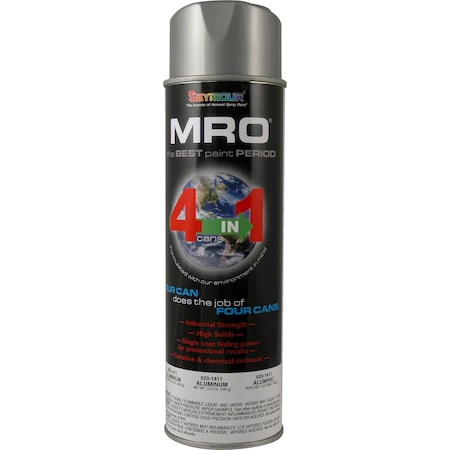 Seymour Midwest Spray Paint, Aluminum, 20 oz, 6 PK 620-1411